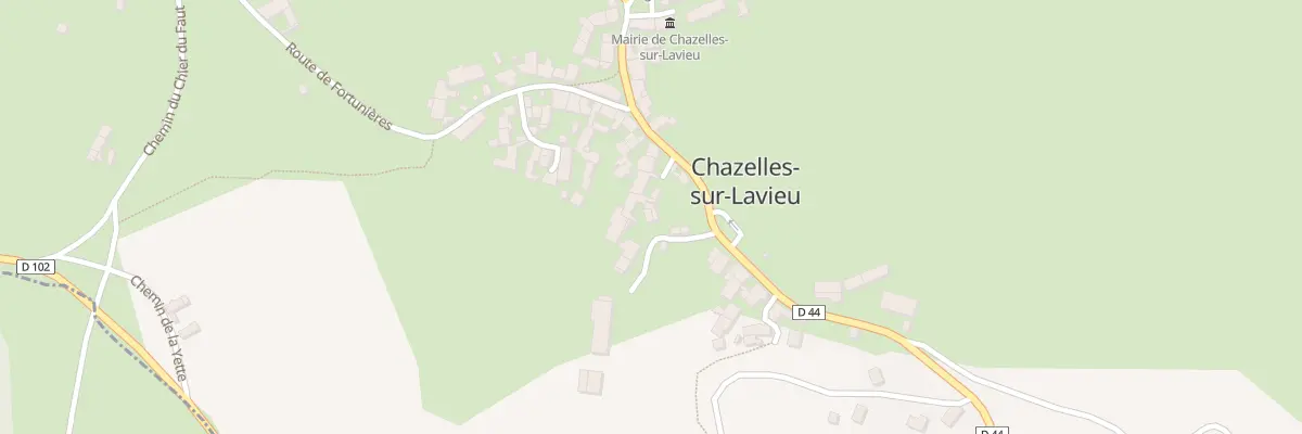 Plan du 196 Rte de Gumières à Chazelles-sur-Lavieu