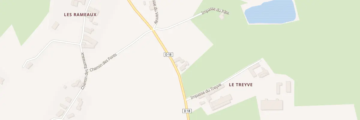 Plan du 5043 Au Treyve à Saint-Julien-d’Oddes