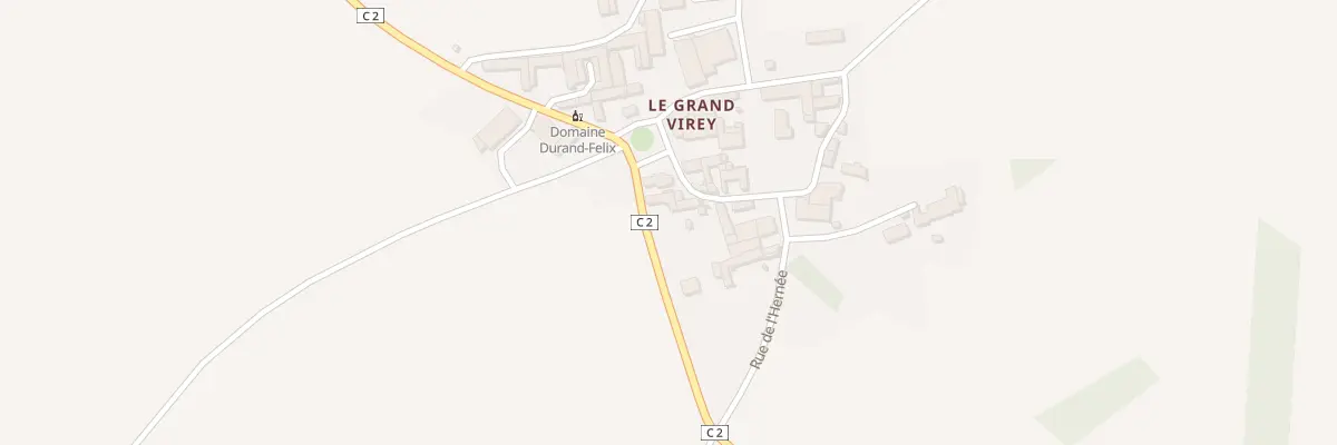 Plan du 114 Le Grand Virey à Molosmes
