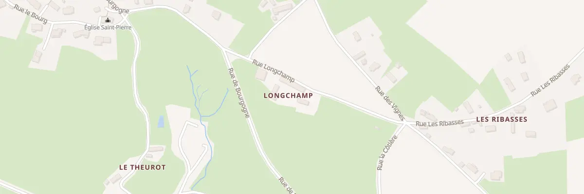 Plan du 5033 Long Champ à Curdin