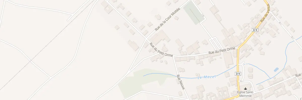 Plan du 24 Rue du Petit Orme à Bergères-lès-Vertus