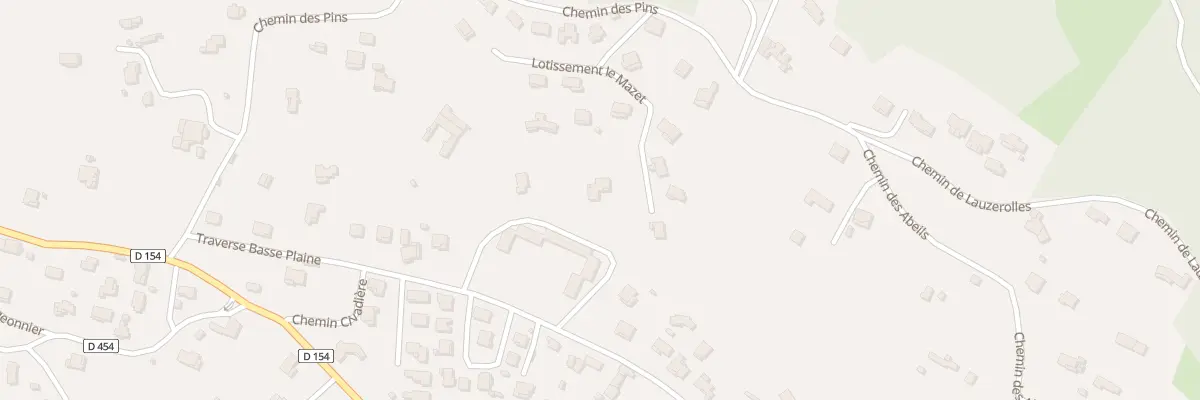 Plan du 17 Lot le Mazet à Branoux-les-Taillades