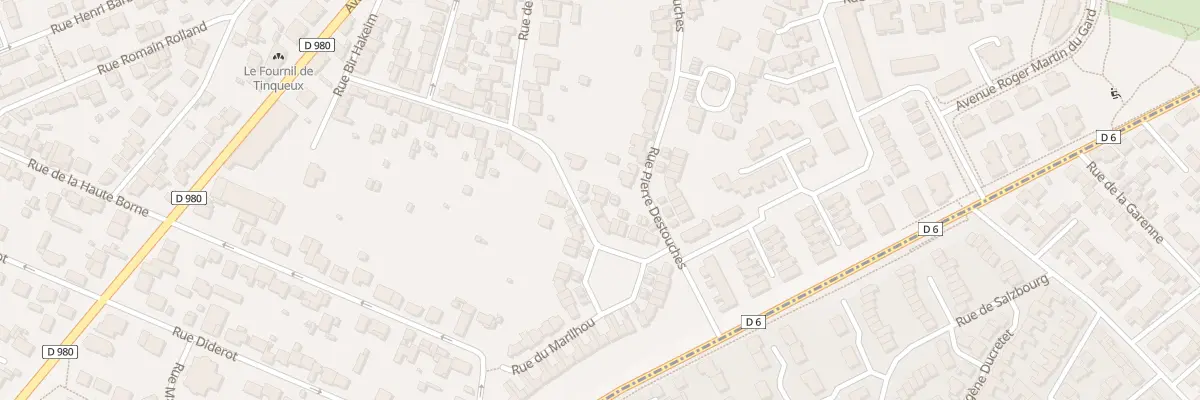 Plan du 36 Rue Pierre Destouches à Tinqueux