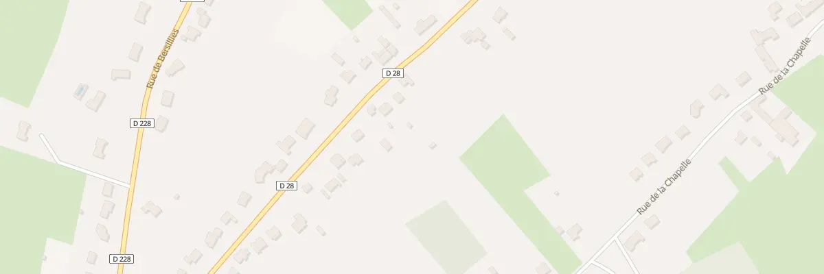 Plan du 55 Rte de Binche à Élesmes