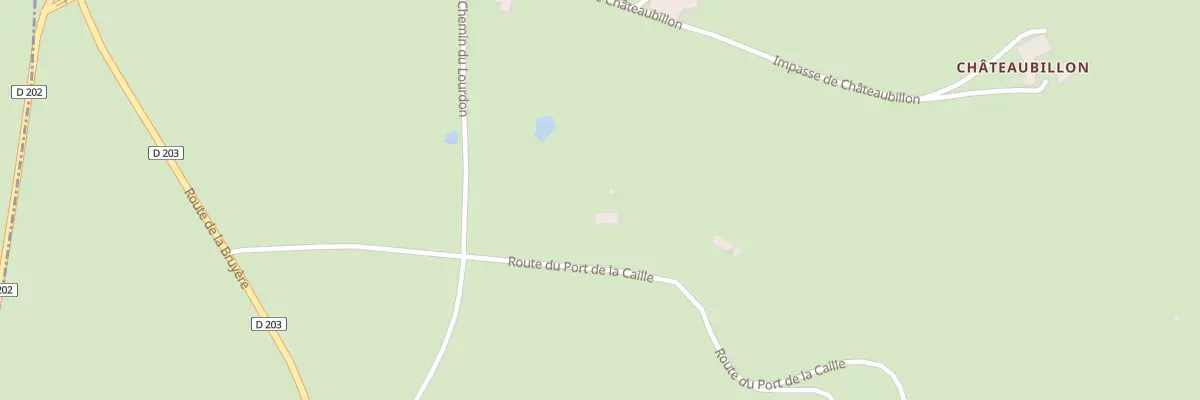Plan du 307 Rte du Port de la Caille à Saint-Jean-Saint-Maurice-sur-Loire