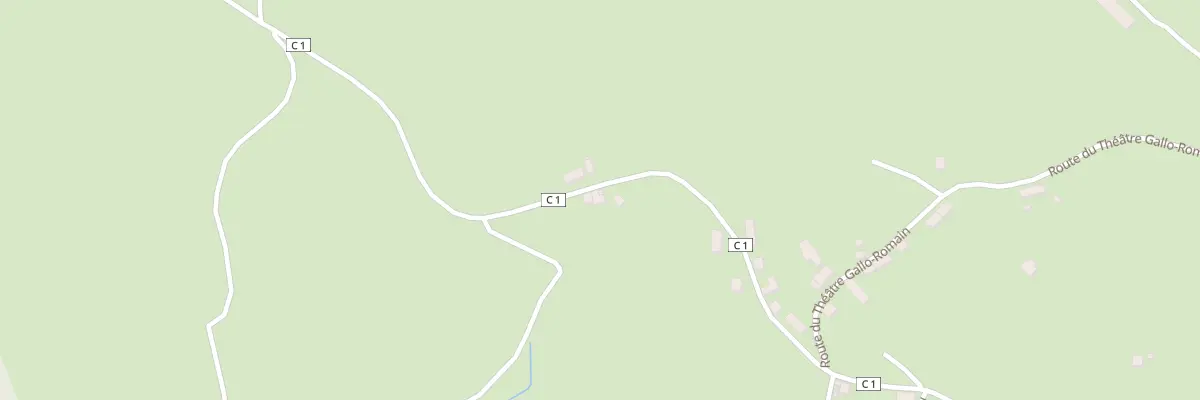 Plan du 35 Rte de la Chaume aux Chiens à Arleuf