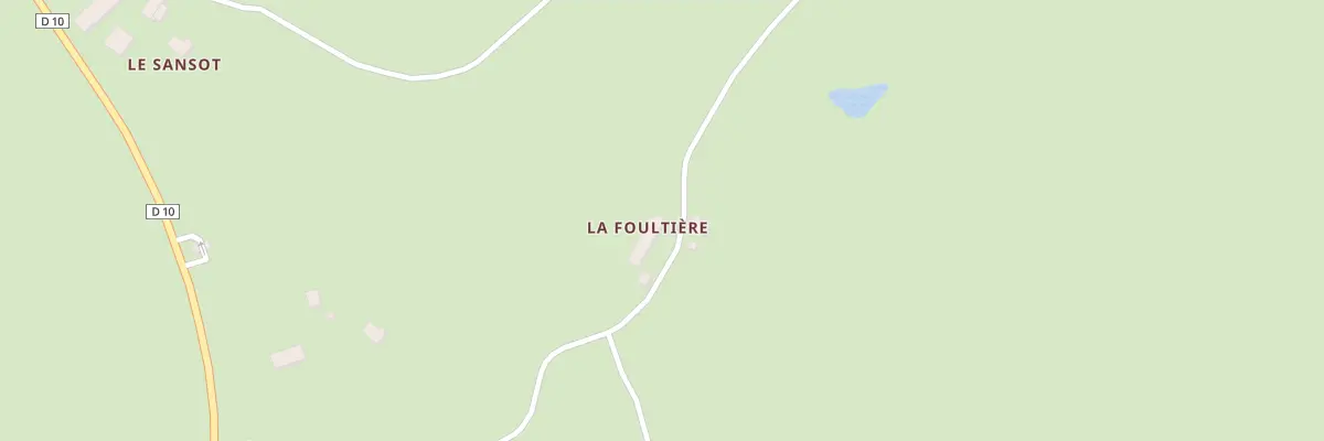 Plan du 215 La Foultiere à Quarré-les-Tombes