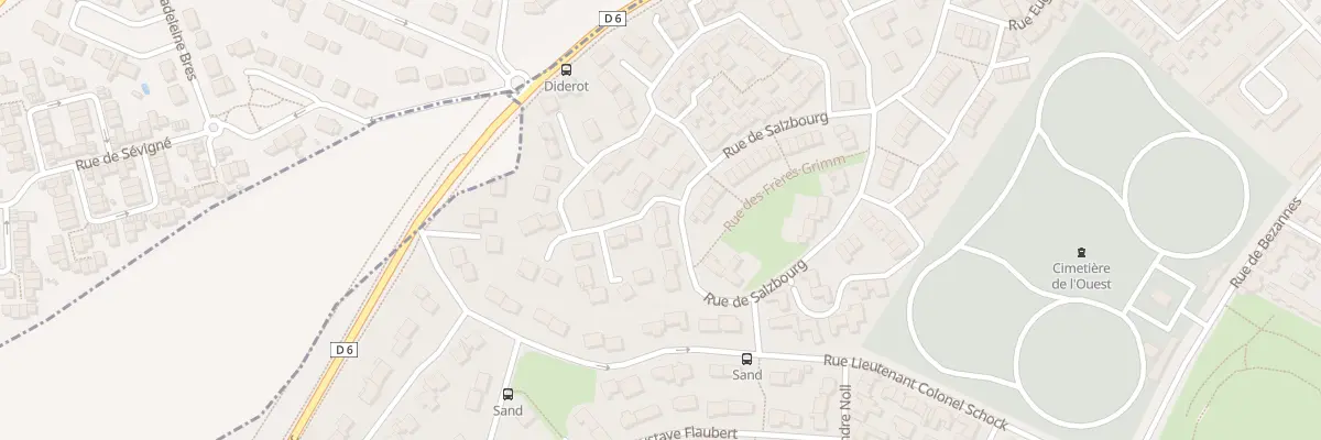 Plan du 69 Rue de Salzbourg à Reims