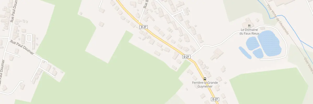 Plan du 292 Rue Guynemer à Ferrière-la-Grande