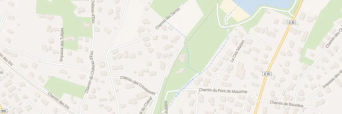 Plan du 95 Imp des Cabrettes à Quissac