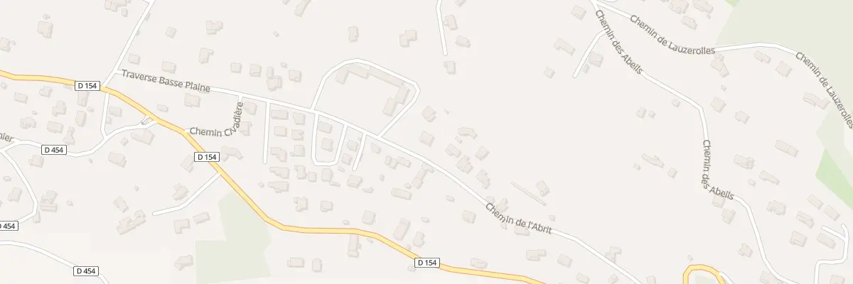 Plan du 45 Che de l’Abrit à Branoux-les-Taillades