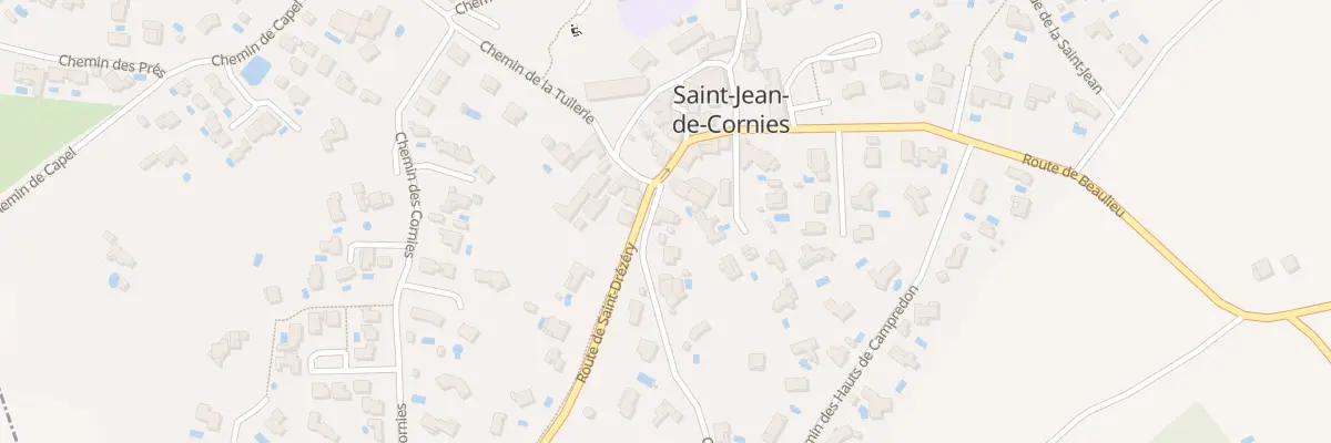Plan du 27 Che du Haut à Saint-Jean-de-Cornies