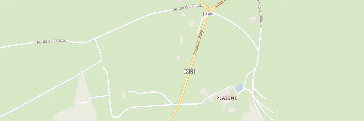 Plan du 2792 Rte de Bully à Saint-Jean-Saint-Maurice-sur-Loire
