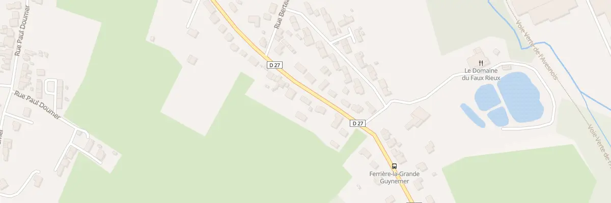 Plan du 274 Rue Guynemer à Ferrière-la-Grande