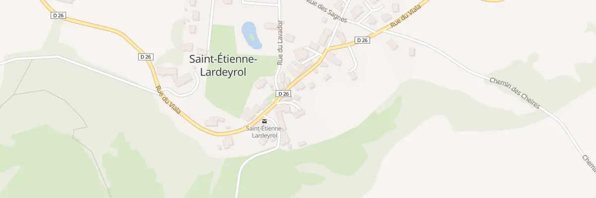 Plan du 5015 Le Bourg à Saint-Étienne-Lardeyrol