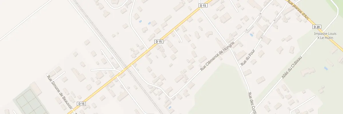 Plan du 21C Av de la Gare à Saint-Lyé