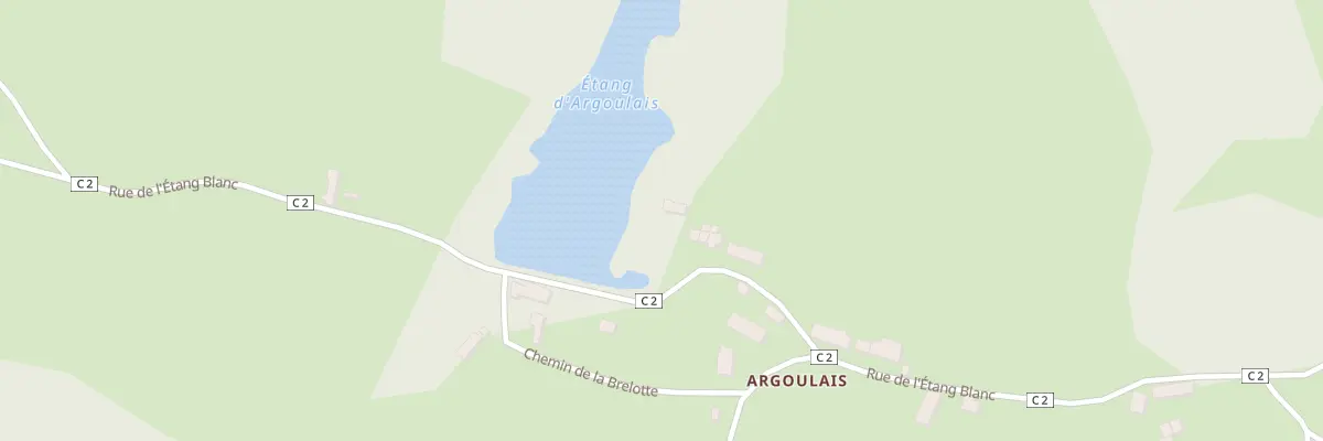 Plan du 16 Rue de l’Étang Blanc à Montsauche-les-Settons