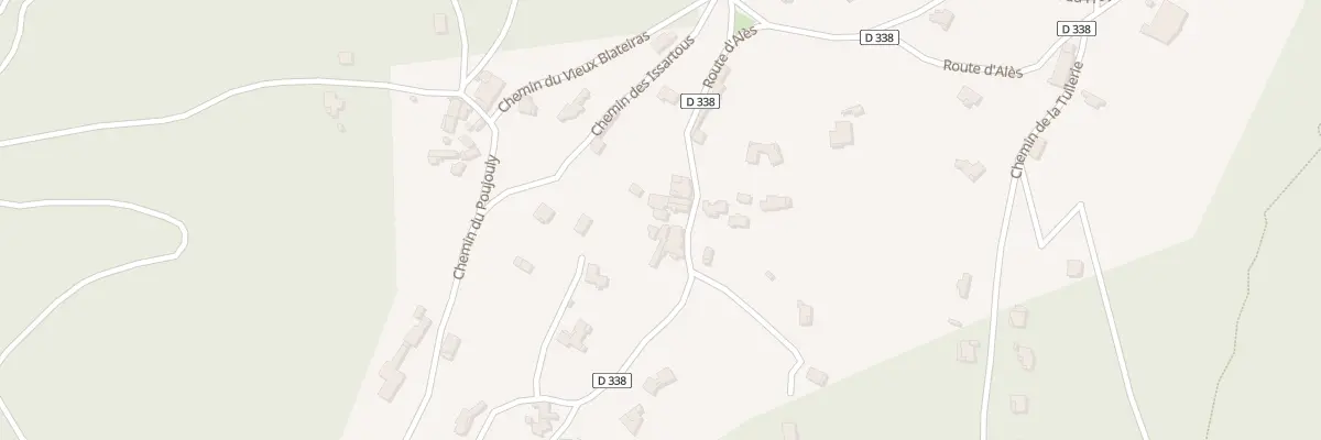 Plan du 5184 Rte d’Ales à Générargues