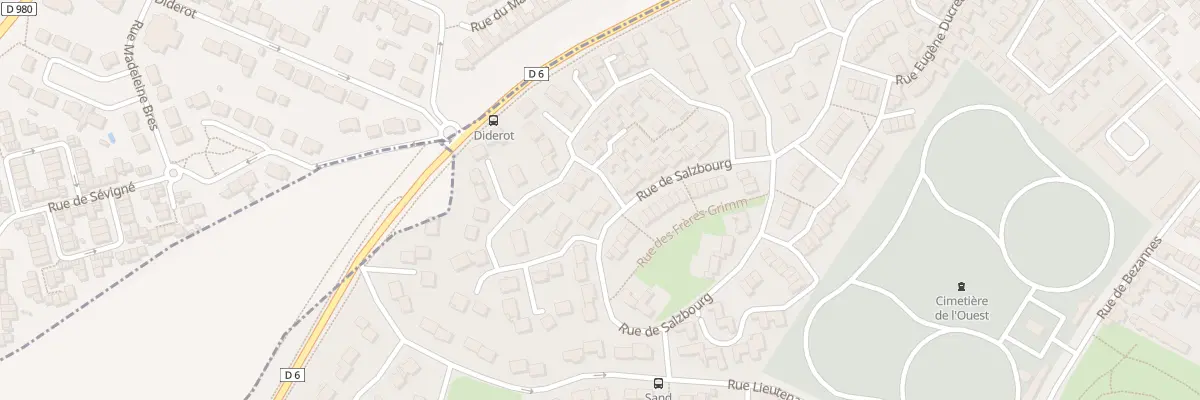 Plan du 73 Rue de Salzbourg à Reims