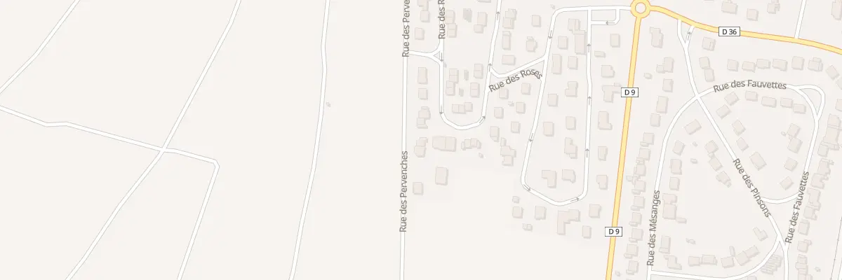 Plan du 87 Rue des Pervenches à Blancs-Coteaux
