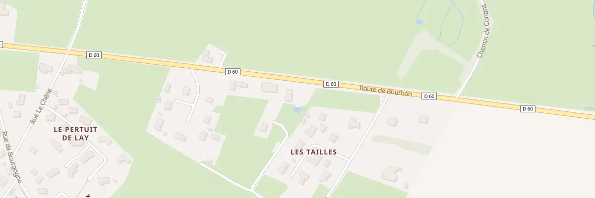 Plan du 5012 Les Tailles à Curdin
