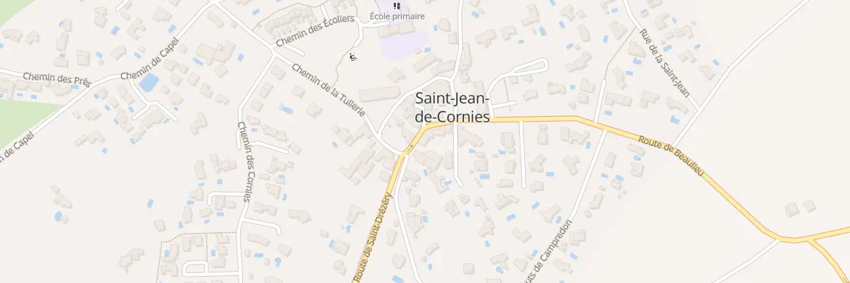 Plan du 8 Rue de l’Ancienne Poste à Saint-Jean-de-Cornies