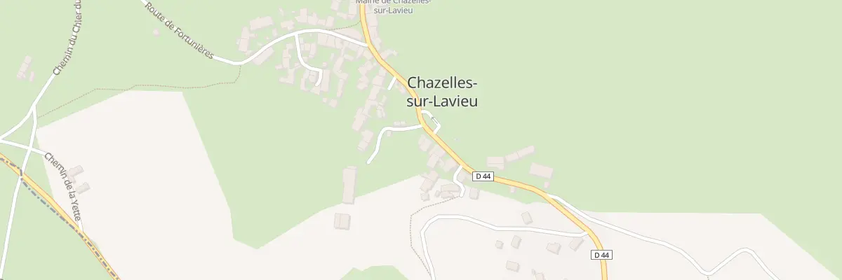 Plan du 5240 Le Bourg à Chazelles-sur-Lavieu