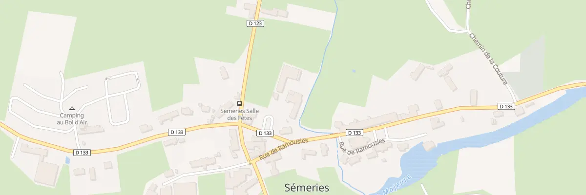 Plan du 11 Rue de Ramousies à Sémeries