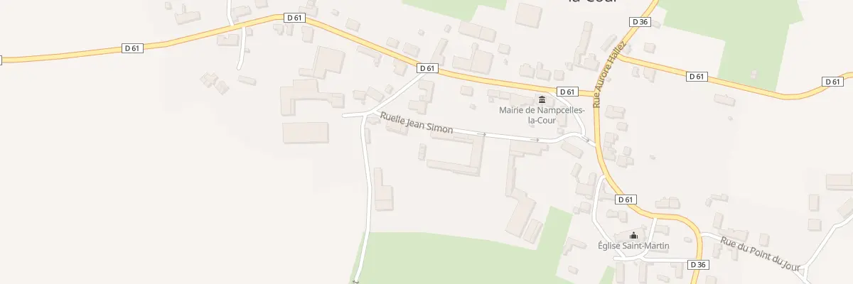Plan du 3 Rle Jean Simon à Nampcelles-la-Cour