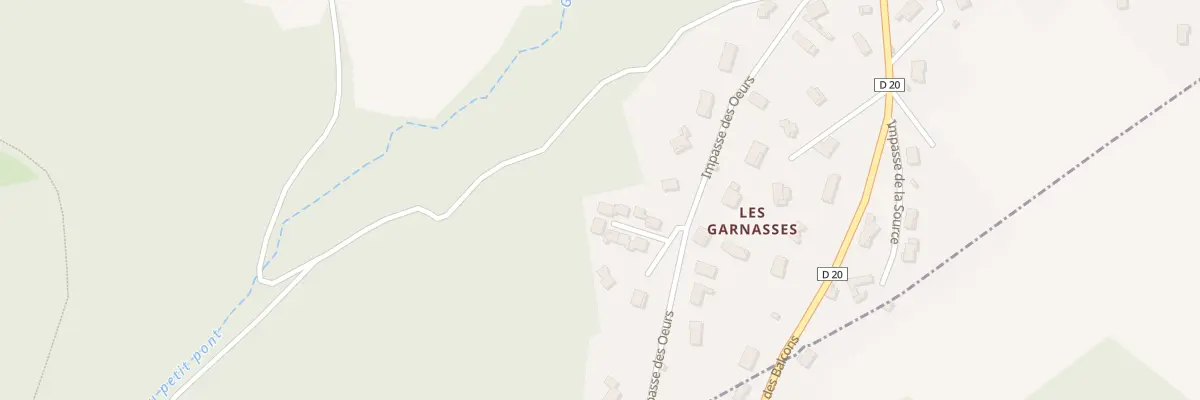 Plan du 10 Imp des Garnasses à Trelins