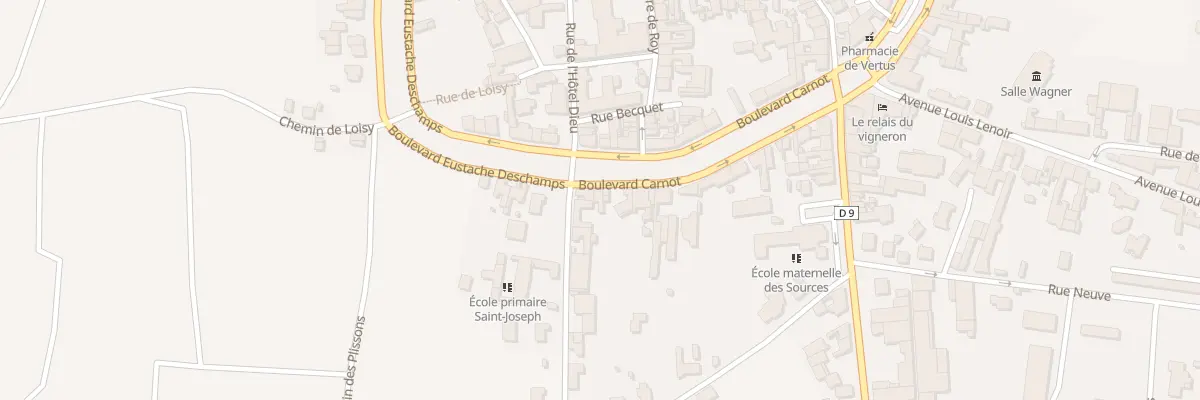 Plan du 4 Bd Carnot à Blancs-Coteaux
