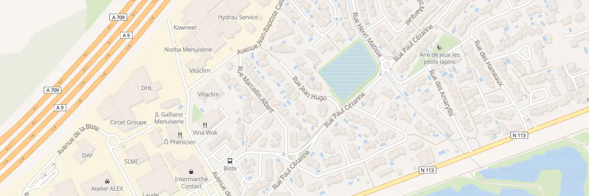 Plan du 13 Rue Jean Hugo à Baillargues