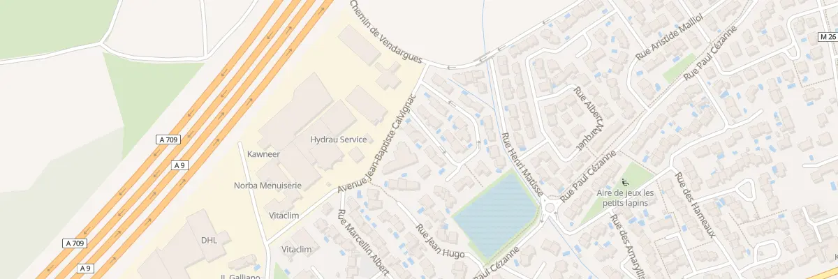 Plan du 33 Rue des Guilhem à Baillargues