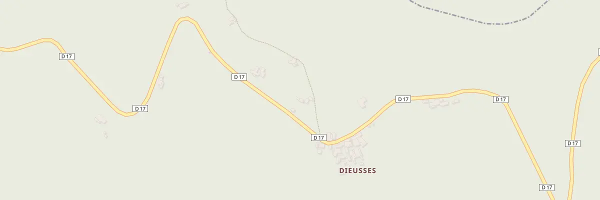 Plan du 5125 Les Mazades de Dieusse à Sénéchas