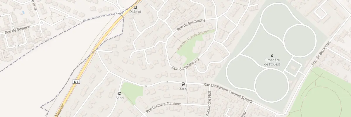 Plan du 20 Rue de Salzbourg à Reims