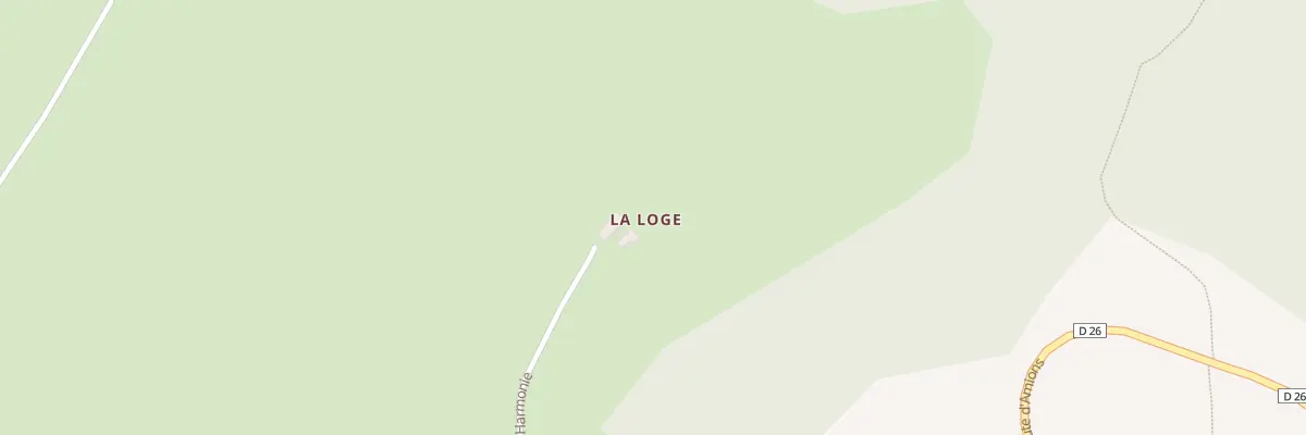 Plan du 460 Che de l’Harmonie à Souternon