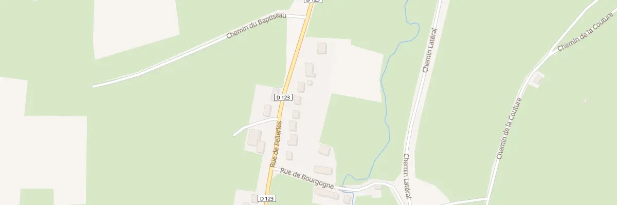 Plan du 38 Rue de Felleries à Sémeries