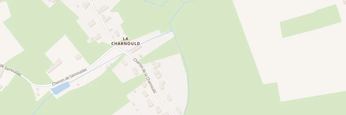 Plan du 5T Hameau de la Charnould à Beugnies