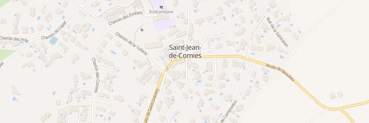 Plan du 64 Rue de l’Ancienne Poste à Saint-Jean-de-Cornies