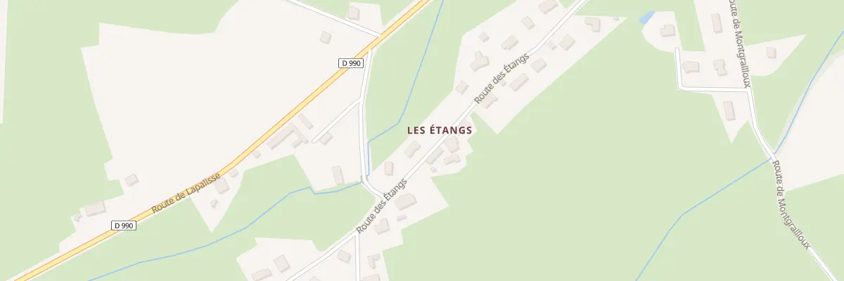 Plan du 524 Rte des Etangs à Chambilly