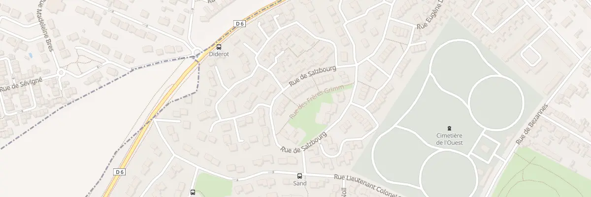 Plan du 52 Rue de Salzbourg à Reims