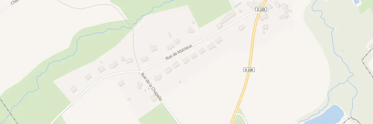 Plan du 15 Rue de Mairieux à Bersillies