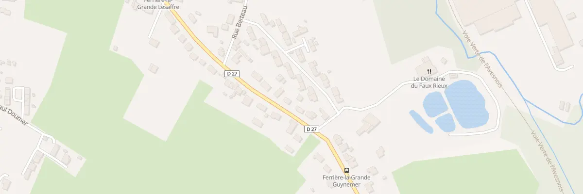 Plan du 317 Rue Guynemer à Ferrière-la-Grande
