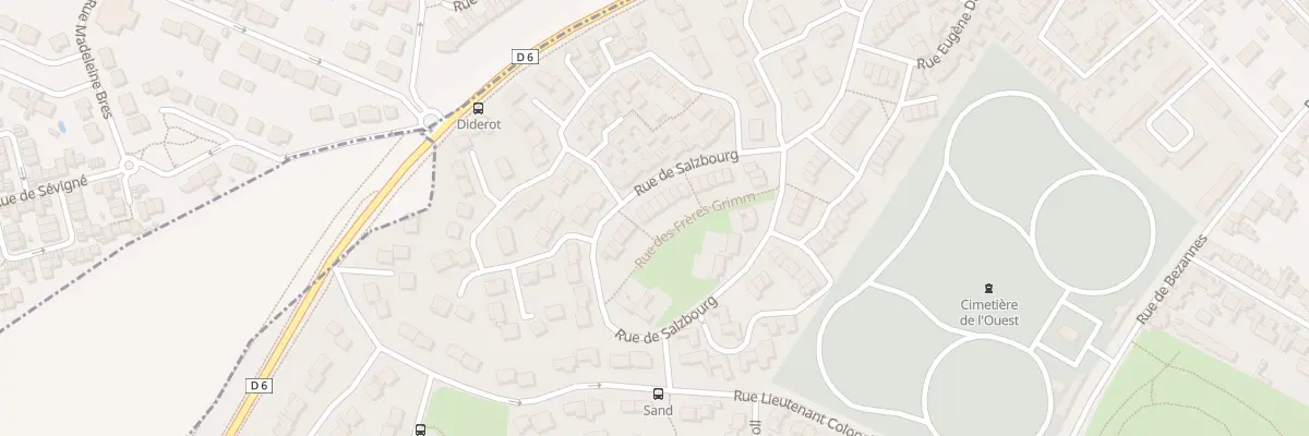 Plan du 54 Rue de Salzbourg à Reims