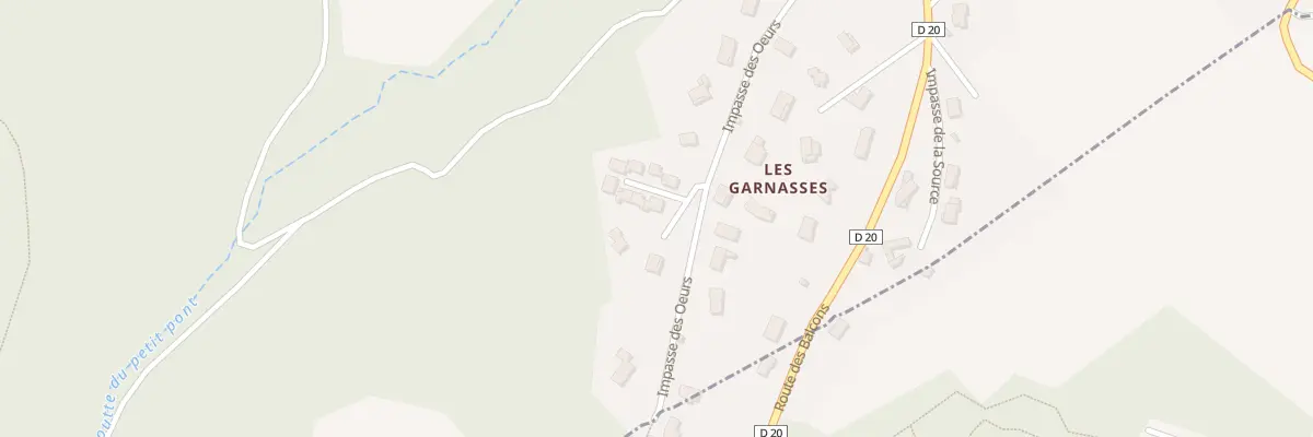 Plan du 5 Imp des Garnasses à Trelins