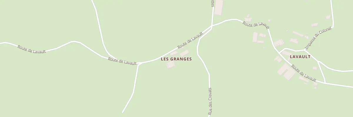 Plan du 1137 Rte de Lavault à Millay