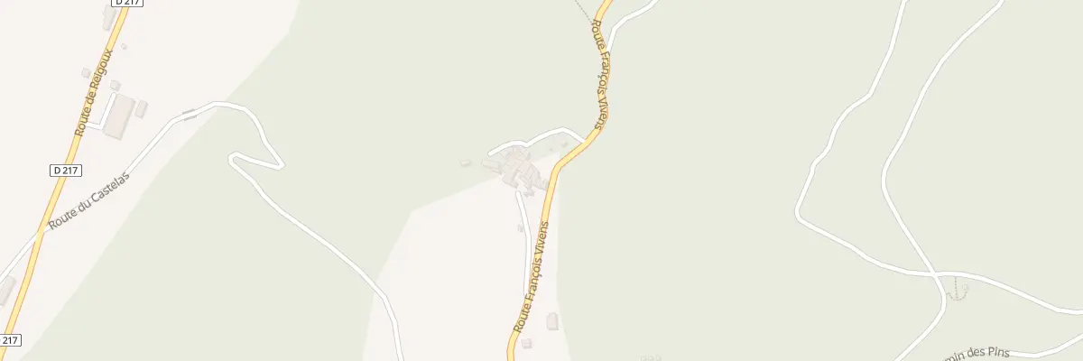 Plan du 343 Rte Francois Vivens à Saint-Sébastien-d’Aigrefeuille