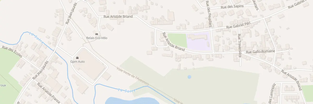 Plan du 14 Rue Aristide Briand à Ferrière-la-Grande