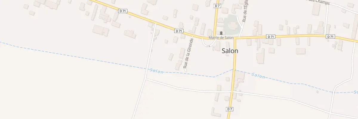 Plan du 8 Rue de la Gironde à Salon