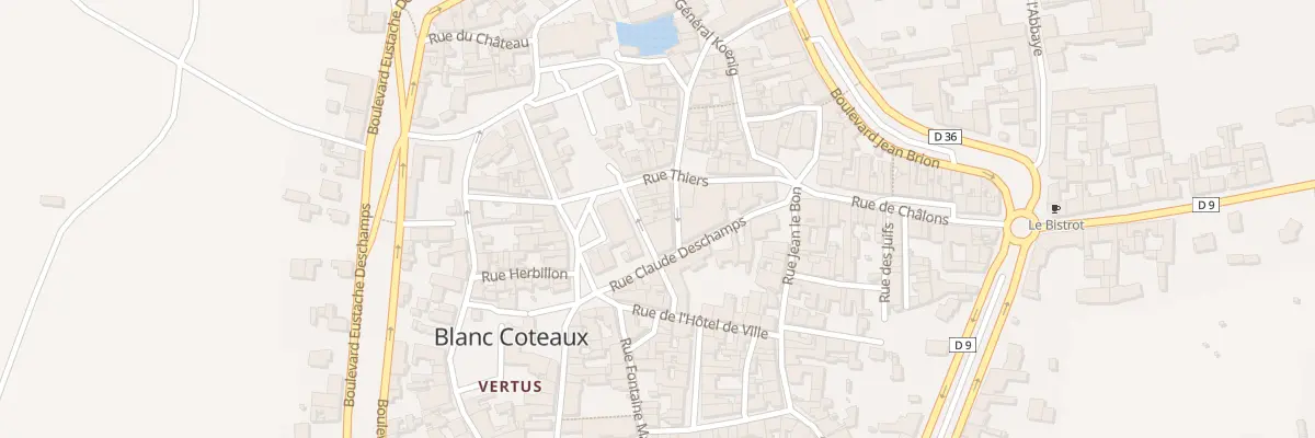 Plan du 6 Rue Gustave Staal à Blancs-Coteaux